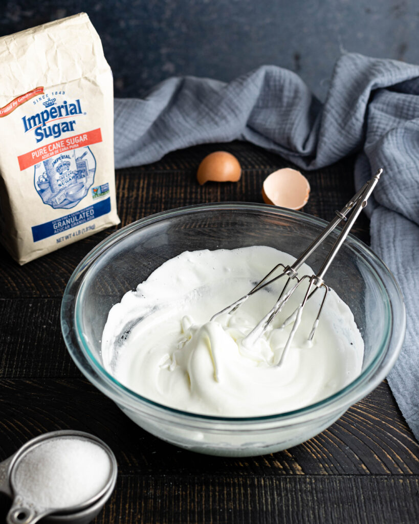 whipped egg whites for sourdough pancakes