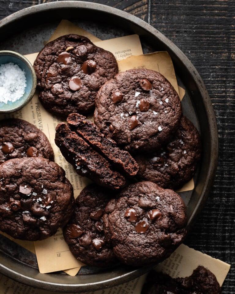 Soft and Fudgy Sourdough Discard Chocolate Cookies Make It Dough