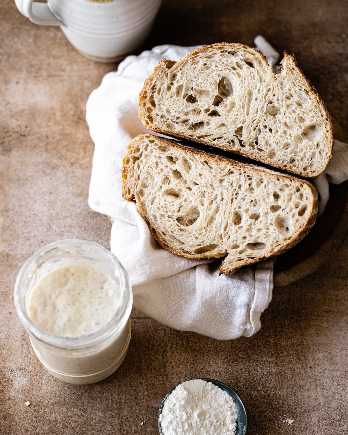 Yes, you can bake with sourdough starter straight from the fridge