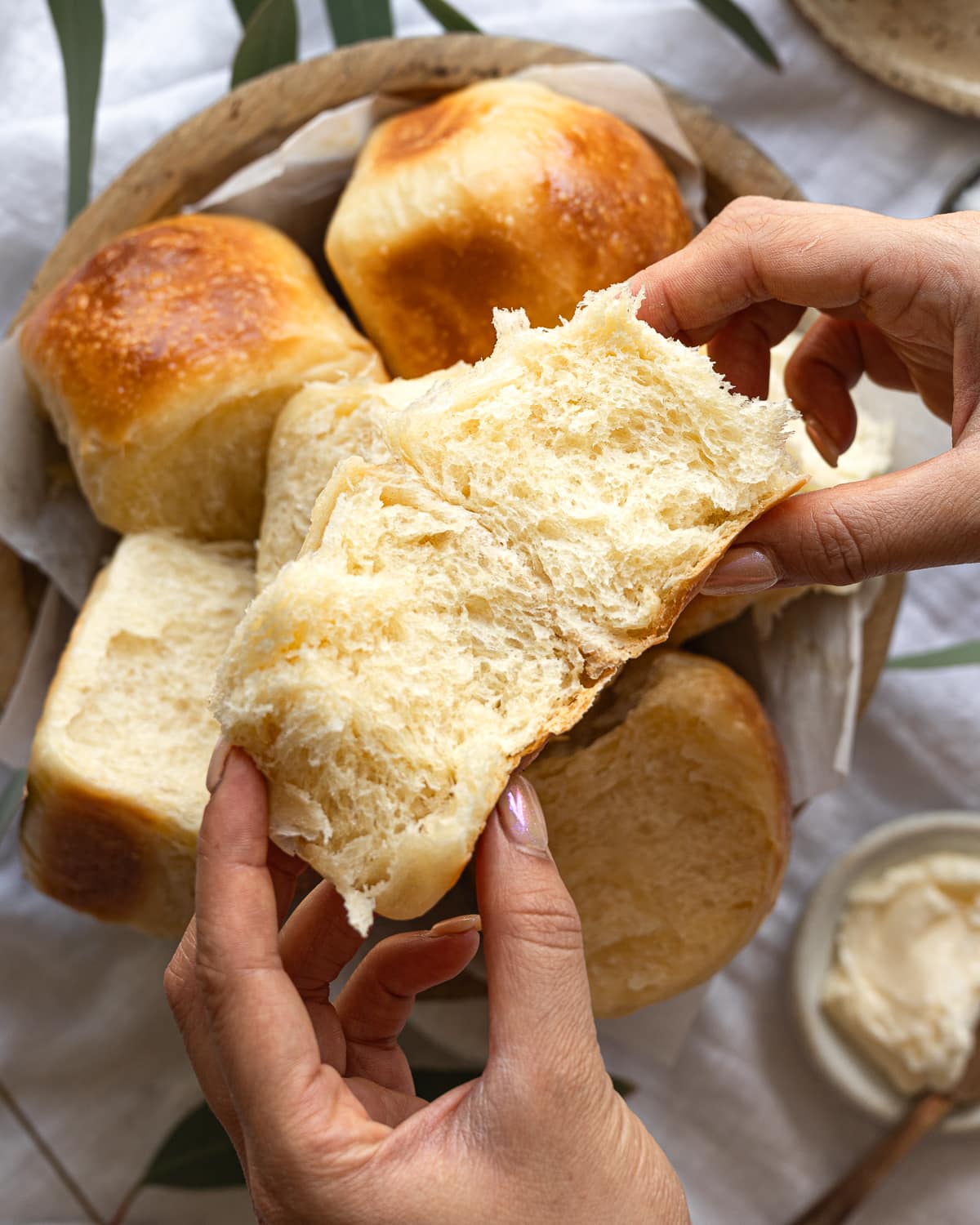 Fluffy Pull-apart Sourdough Dinner Rolls - Make It Dough