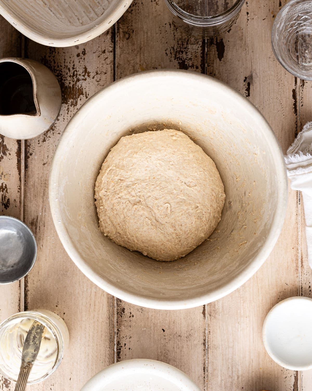 How to stretch and fold sourdough